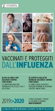Plakat proti gripi 2019
